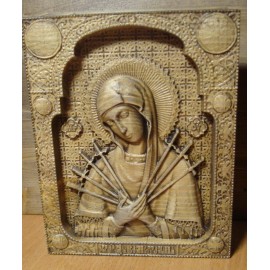 Икона " Семистрельной" Божьей Матери мал.