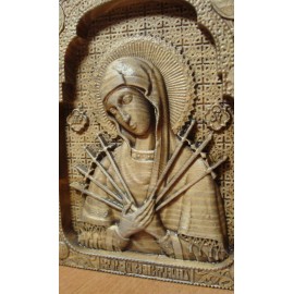 Икона " Семистрельной" Божьей Матери мал.