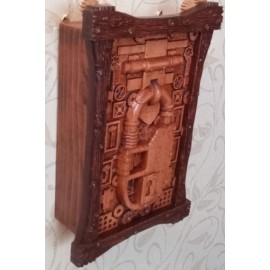 Ключница стимпак замок