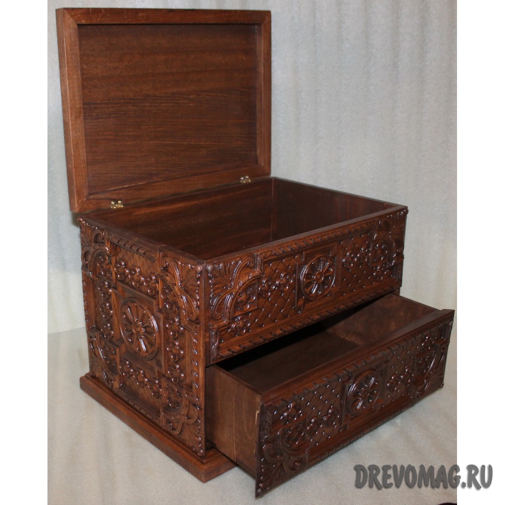 Шкатулка с ящиком