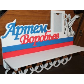 Именная медальница "Спортивная гимнастика" Именная медальница "Спортивная гимнастика"