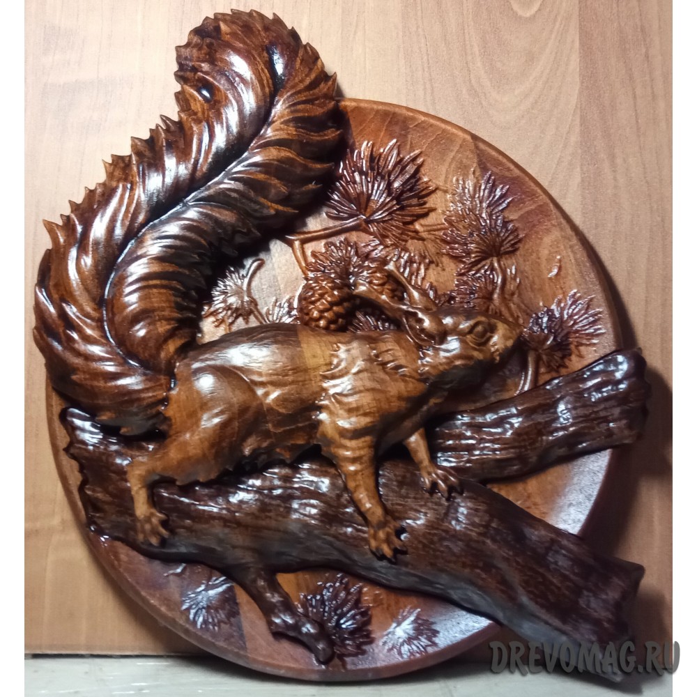 Тарель 3D белка Тарель 3D белка