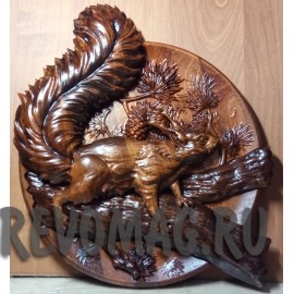 Тарель 3D белка Тарель 3D белка