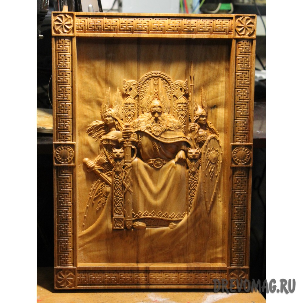 Панно "Старославянский бог Род"