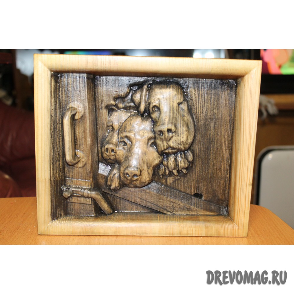 Панно "Собаки"