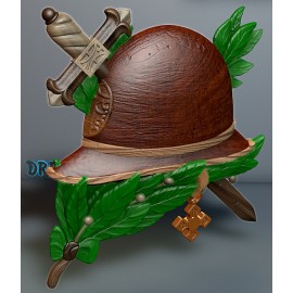 Шлем меч и венок