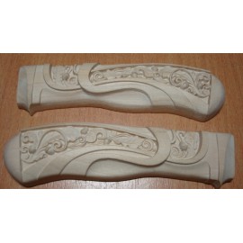 Ручка для ножа с орнаментом