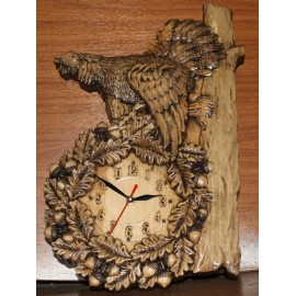 Часы настенные "Глухарь" 2-й вариант Часы настенные "Глухарь" 2-й вариант