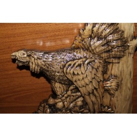 Часы настенные "Глухарь" 2-й вариант Часы настенные "Глухарь" 2-й вариант