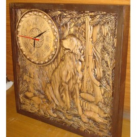 Настенные часы "Собака" Настенные часы "Собака"