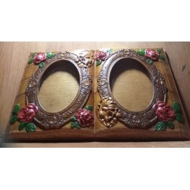 Рамка из дуба с оргстеклом