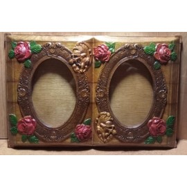 Рамка из дуба с оргстеклом Рамка из дуба с оргстеклом