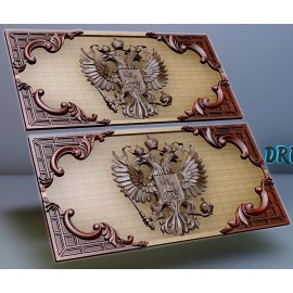 Нарды Россия с уголками