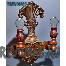 Канделябр 2 свечи