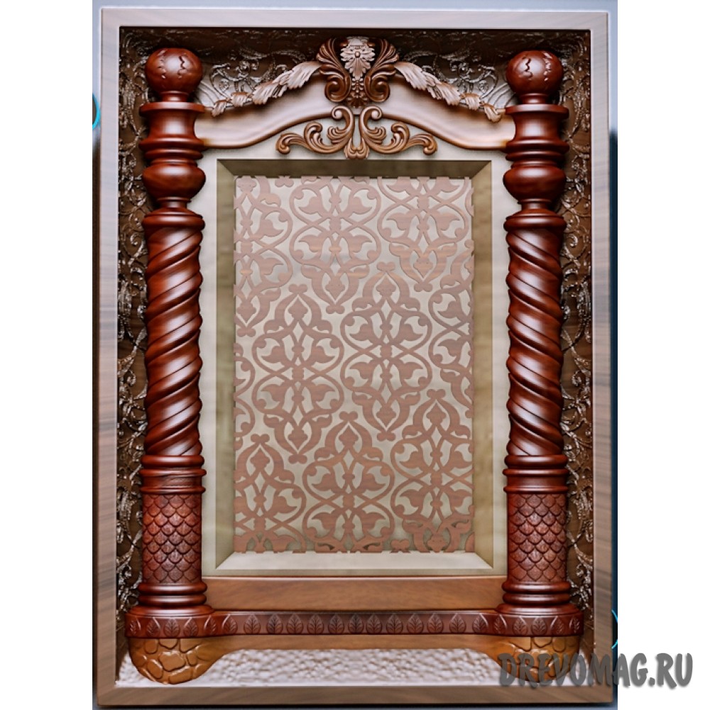 Киот в окладе Киот в окладе