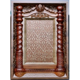 Киот в окладе