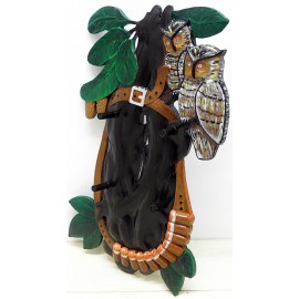 Подставка для ножей Совы и патроны Подставка для ножей Совы и патроны