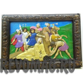 Панно Картина Путь Христа Панно Картина Путь Христа