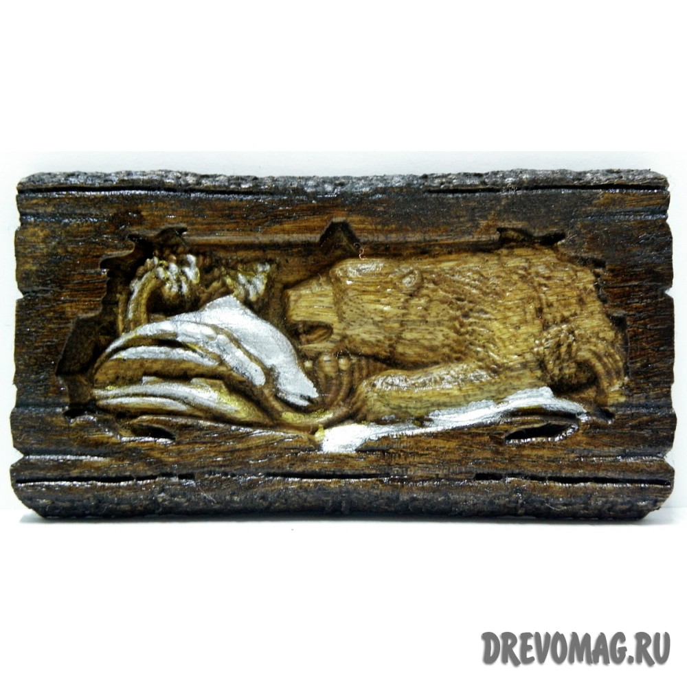 Магнит Медведь и Рыба Магнит Медведь и Рыба