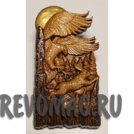 Магнит Орел и заяц