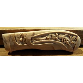 Ручка цельная из дерева для ножа желуди