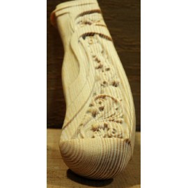 Ручка цельная из дерева для ножа желуди