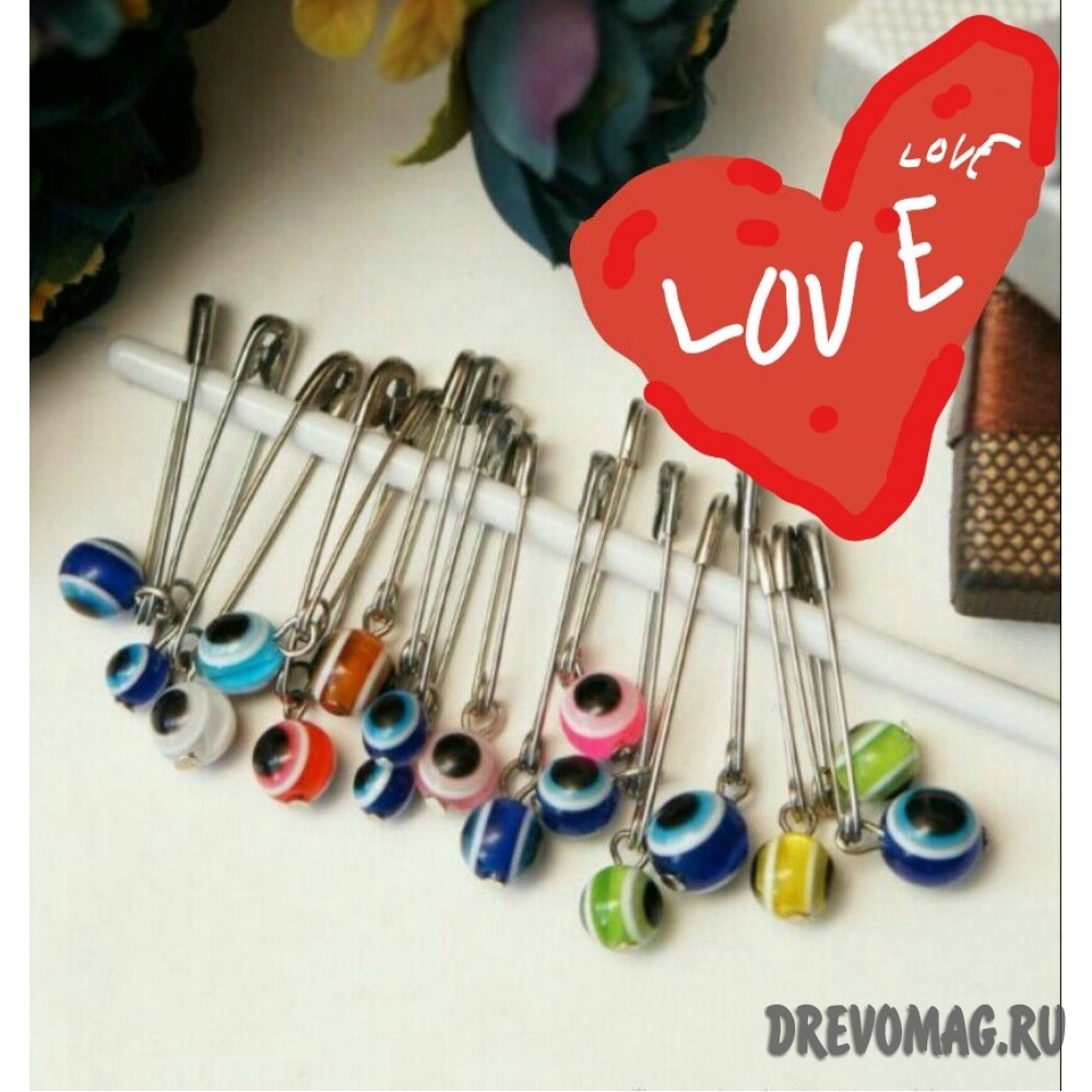 Магическая булавка-оберег "Разноцветие" Магическая булавка-оберег "Разноцветие"