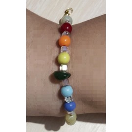 Чакральный энергетический защитный амулет-оберег каменный