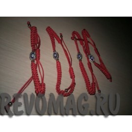 Плетённый оберег "Глаз"