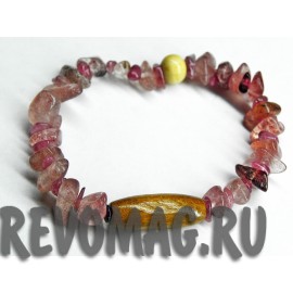 Браслет "Розовый Кварц"