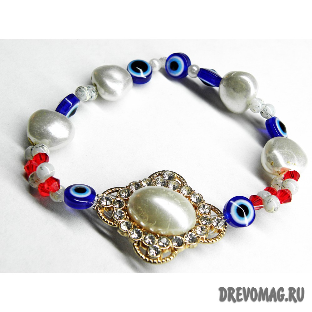 Браслет Амулет Жемчуг