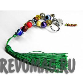 Талисман брелок защитный зеленый