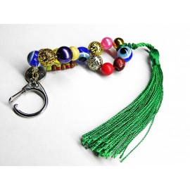 Талисман брелок защитный зеленый