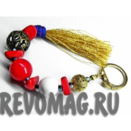Талисман брелок защитный золотой
