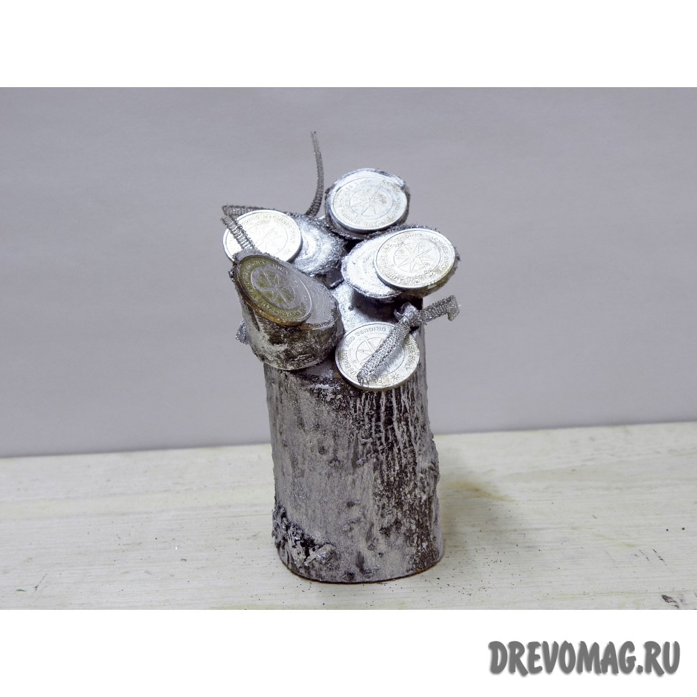 Талисман Стихийный Денежный Пенек