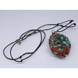 	 Амулет талисман Сокральное дерево, берюза