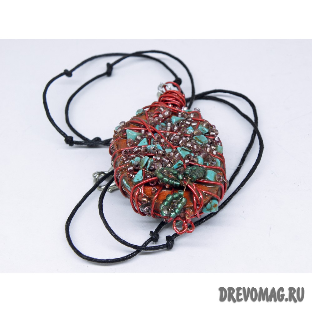 	 Амулет талисман Сокральное дерево, берюза