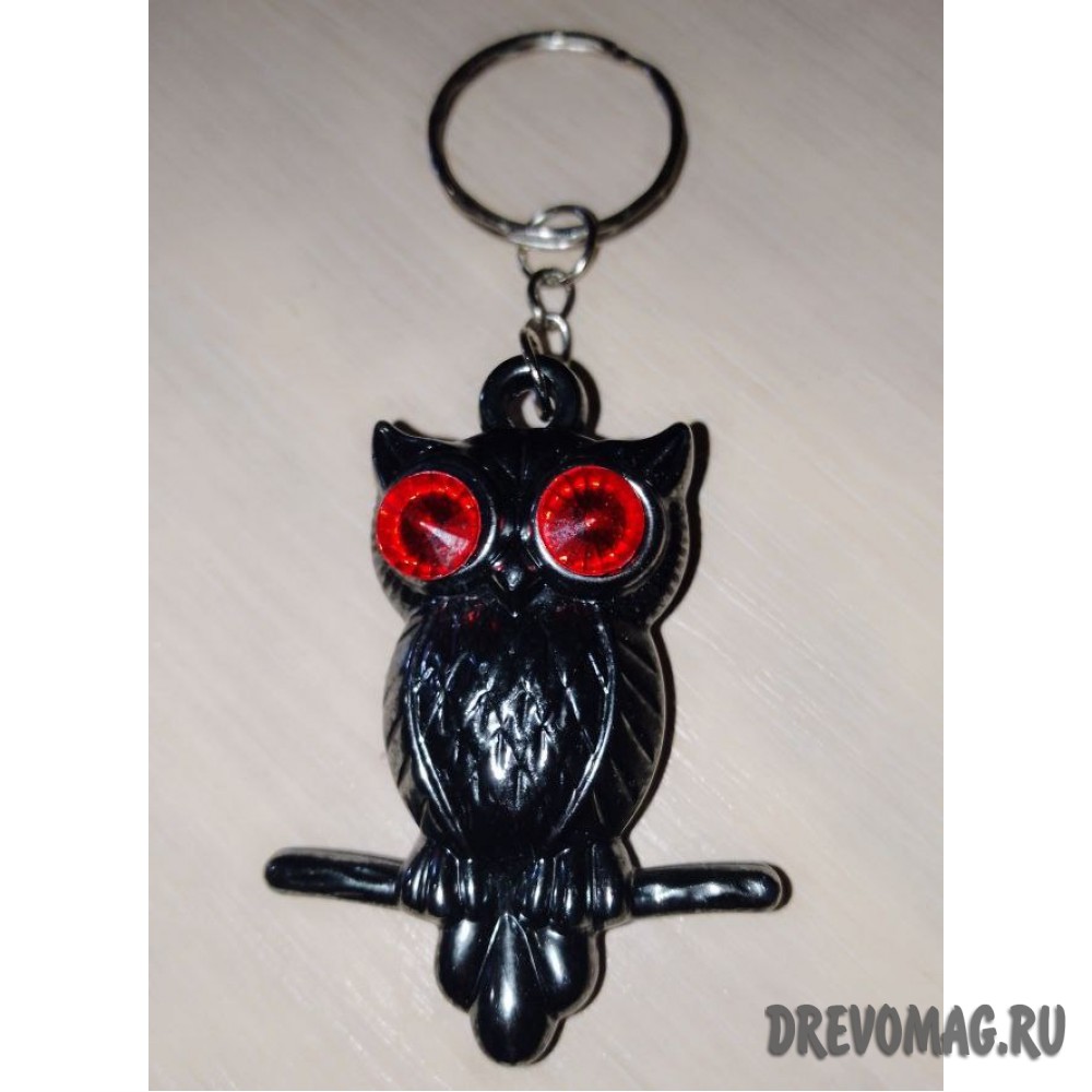 Брелок защитный ''Филин - Красный глаз''