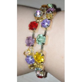 Браслет оберег Цветной