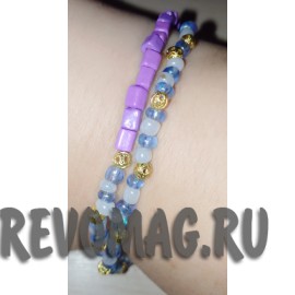 Браслет амулет оберег Сирень 