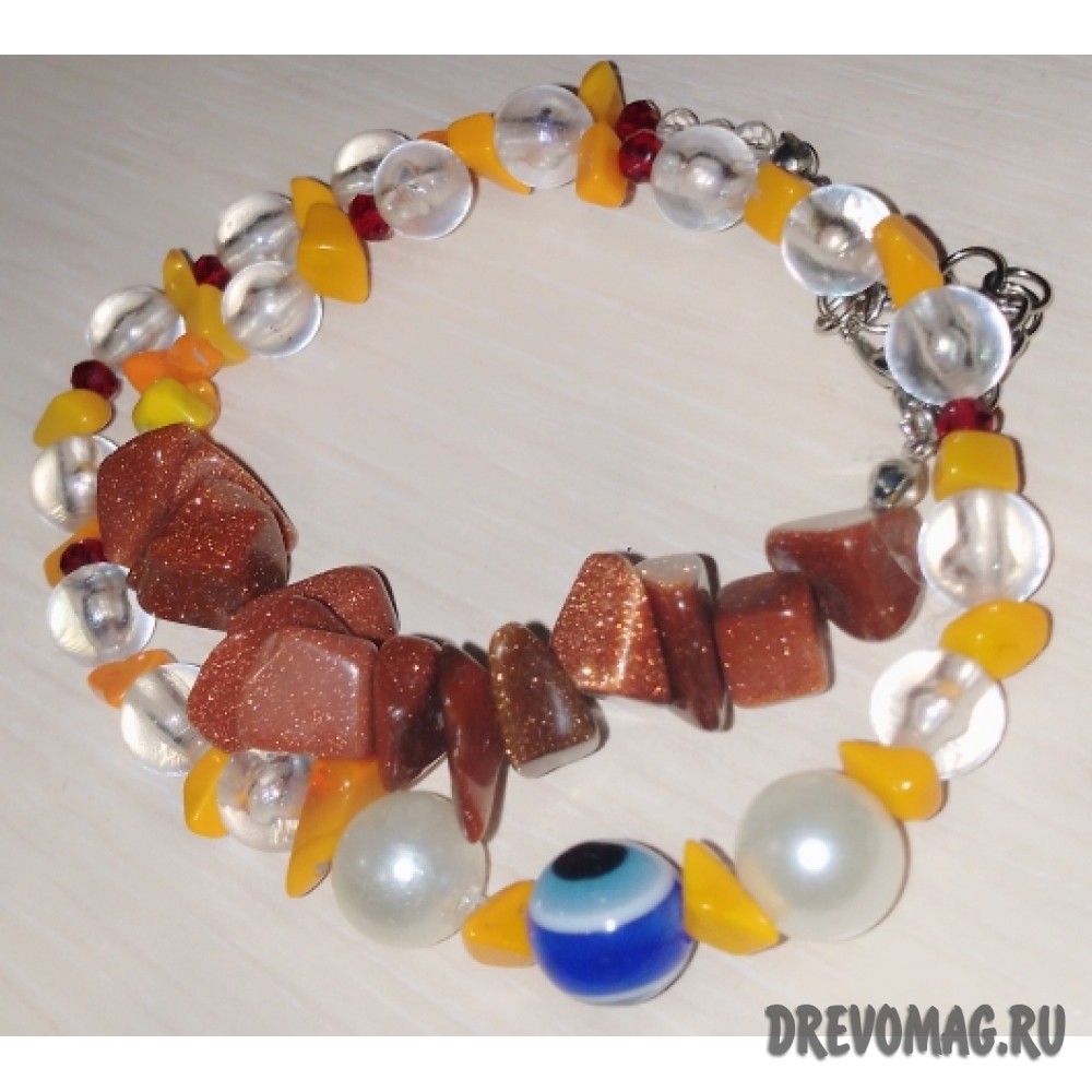 Двойной браслет Защита от Порчи 