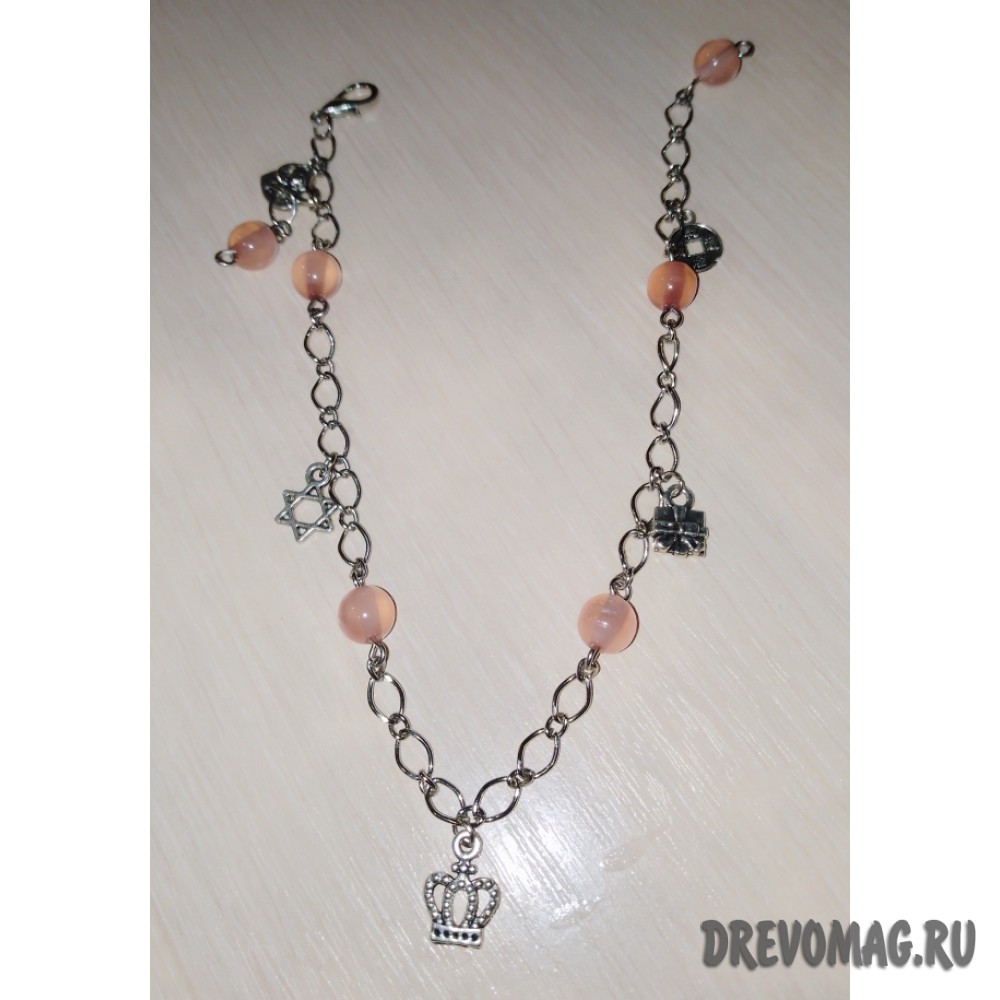 Браслет на ногу Королева 