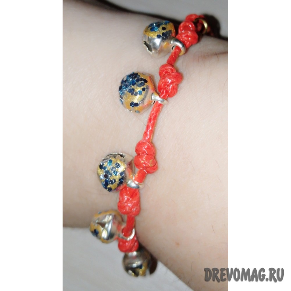 Браслет на руку Бубенцы. 