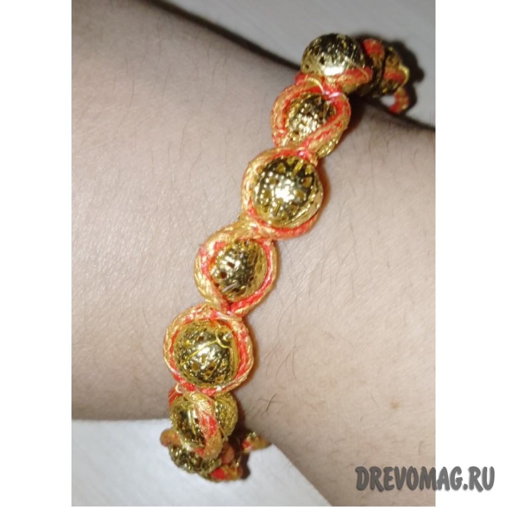 Браслет Чан Лу Золотой 