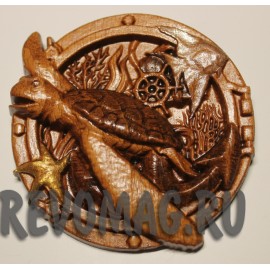 Магнит Черепахи и море