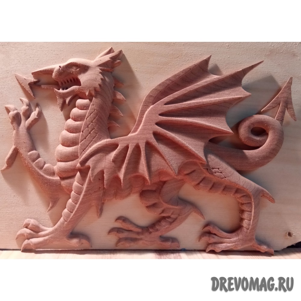 Накладка мифический дракон