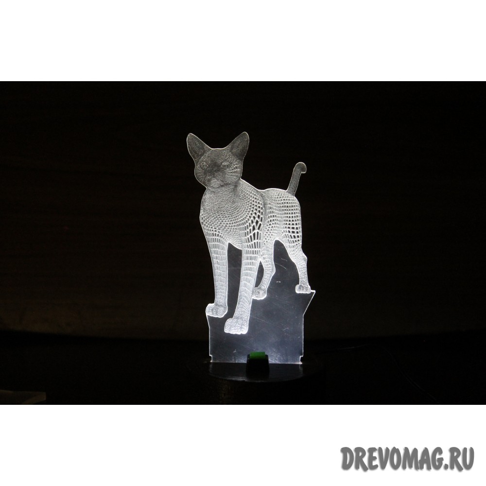 3D-ночник "Кошка"