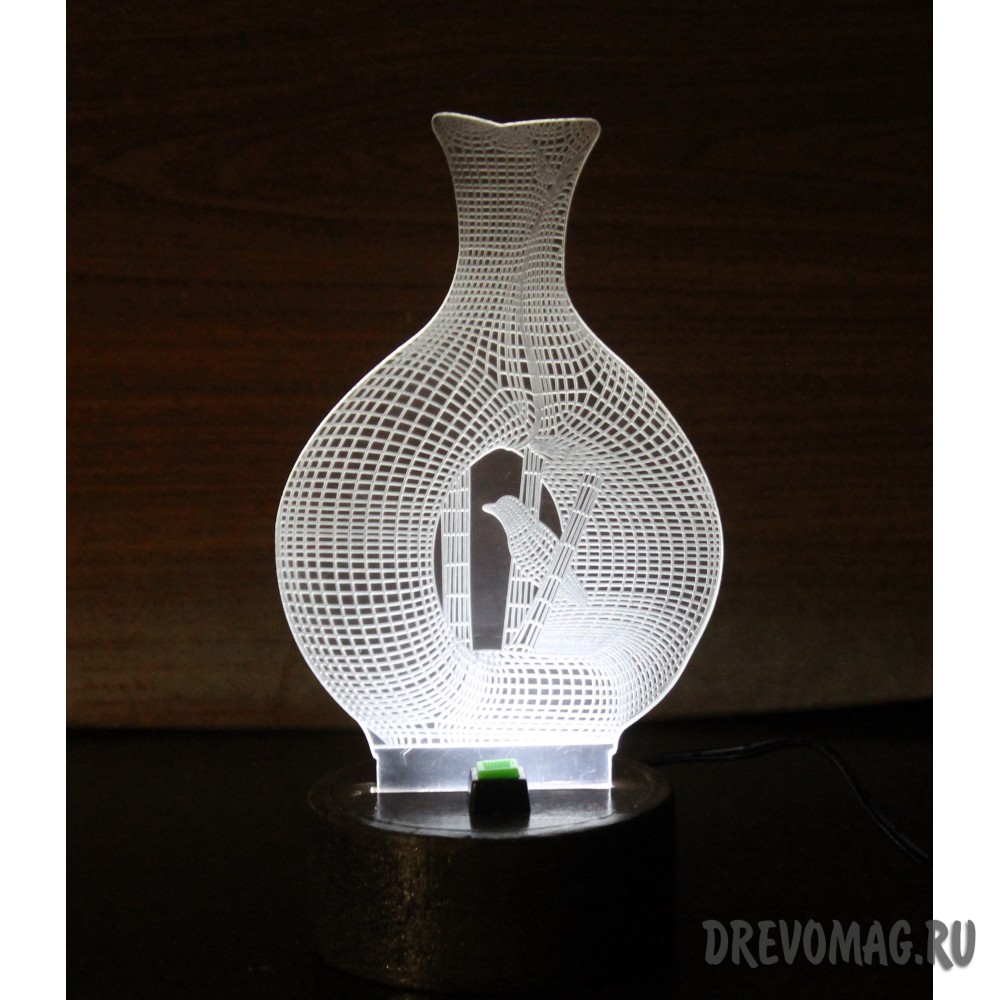 3D-ночник "Вазочка"