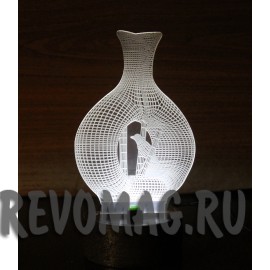 3D-ночник "Вазочка"