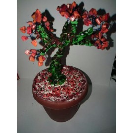 Дерево большое денежное талисман "Огненная стихия"